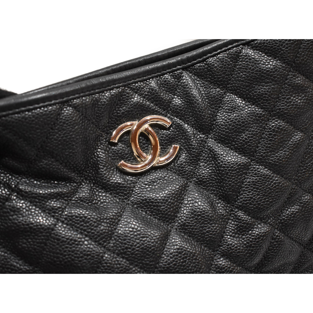 Chanel Chain Shoulder 2WAY Caviar Skin Bag Black - Picture 13 of 15